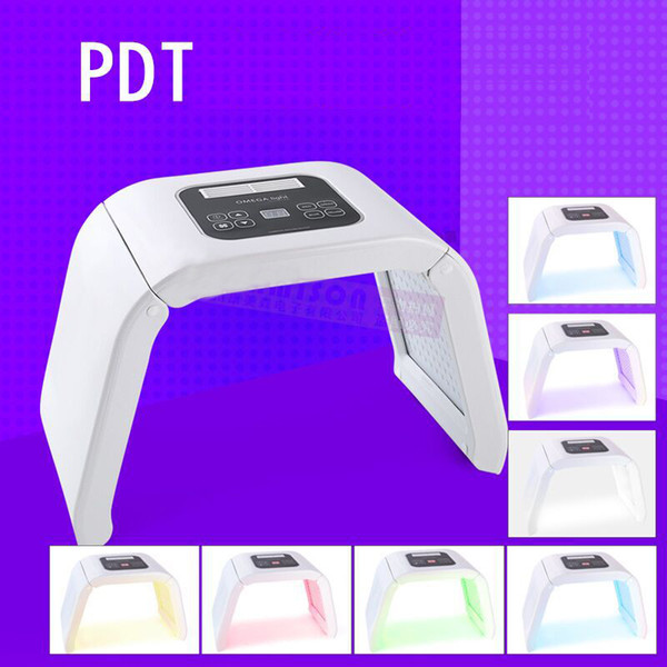 LED Light PDT System Beauty Machine with Blue Red Green Yellow Light Beauty Instrument Newest ce certification 3/4 color photon led skin rej