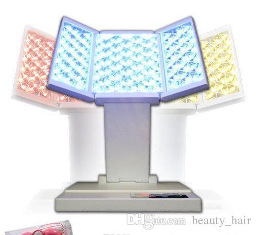 Hot sell Personal PDT Photo Dynamic Therapy LED Beauty Light Machine for Facial Care, Skin Rejuvenation, Acne Removal, 3 colors LED foldable