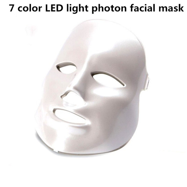 7 color LED Facial Mask PDT LED photon Skin Rejuvenation Beauty Photodynamic tender Anti Acne beauty machine