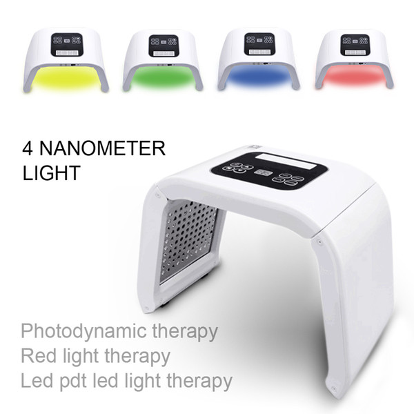 New and Potable Face Neck LED PDT Mask Skin Care Wrinkle Removal Anti-aging Spa Beauty Machine