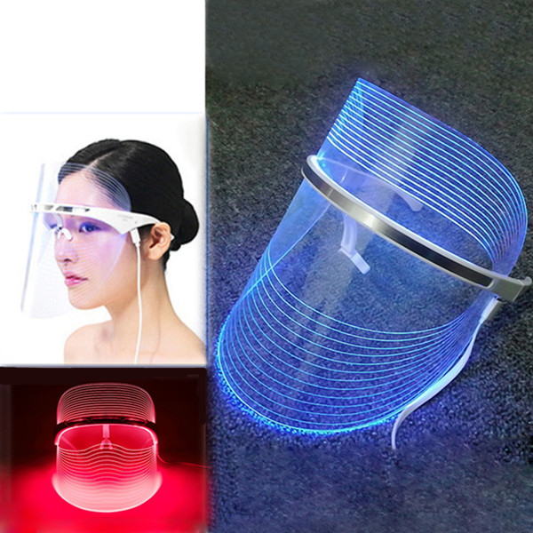 3 Colors LED light Therapy mask portable LED Skin Rejuvenation machine Wrinkles Acne Removal Facial Mask home use beuty Machine