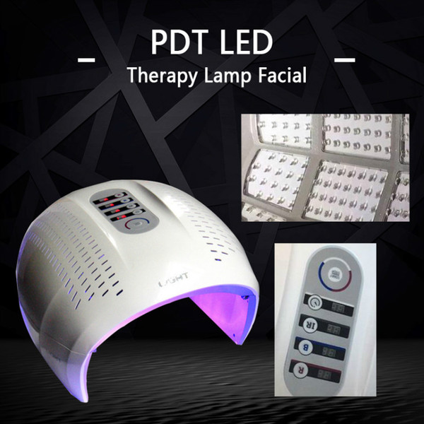 4 Colors Red Blue Infrared PDT LED Light Therapy Facial Mask Photodynamic Machine Photon Skin Rejuvenation Anti Aging