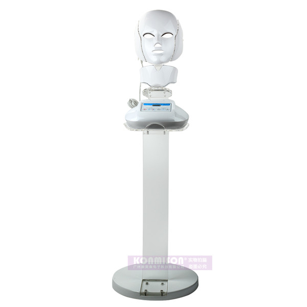 2018 Newest 3 in 1 PDT LED therapy face mask for facial and neck for skin tightenung wrinkie removal beauty machine salon use