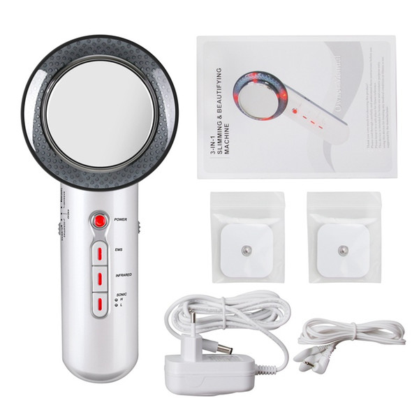 3 in 1 slimming instrument LED 40khz ultrasonic shaping instrument massage instrument Compact infrared beauty rejuvenation