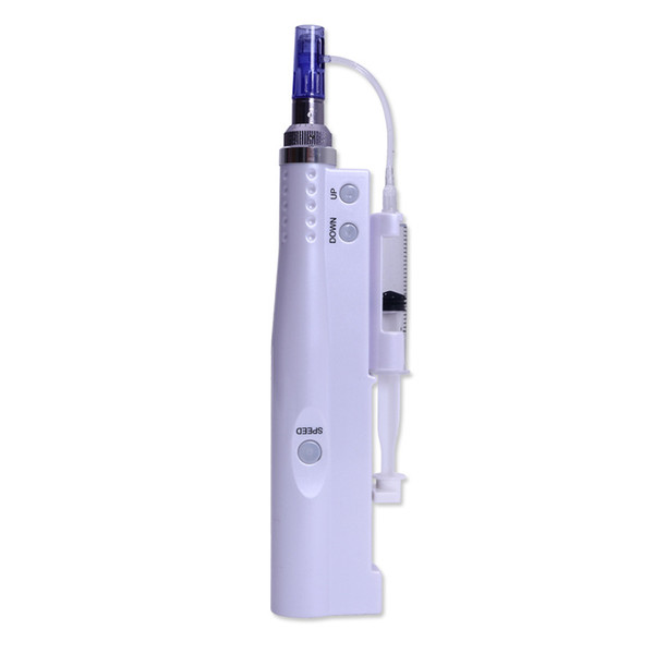 Free Shipping Home And Salon Use Electric Microneedling Auto Mesotherapy Injection Gun Nano Needle Derma Pen