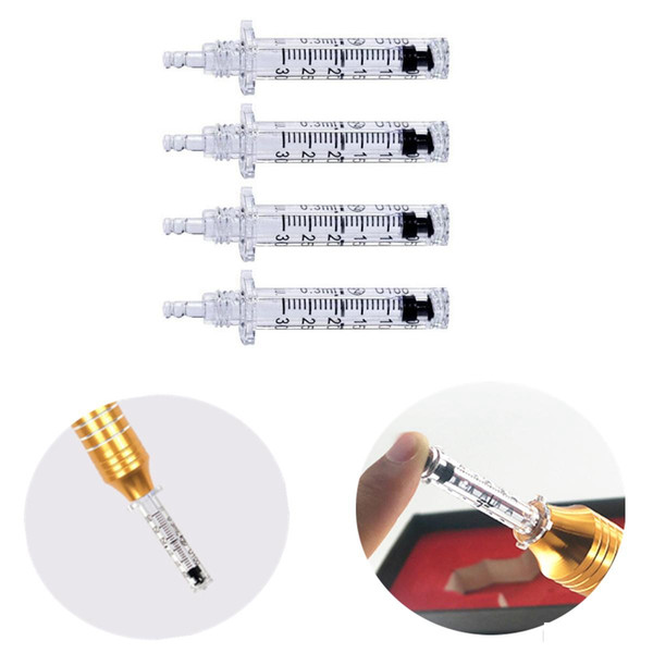 20pcs 3ml Syringe Ampoule head for hyaluron gun hyaluron pen High Pressure wrinkle removal water syringe