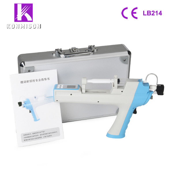 Microneedle RF Meso Gun No Needle Mesotherapy Injection Gun Wrinkle Removal Skin Tightening Beauty Device