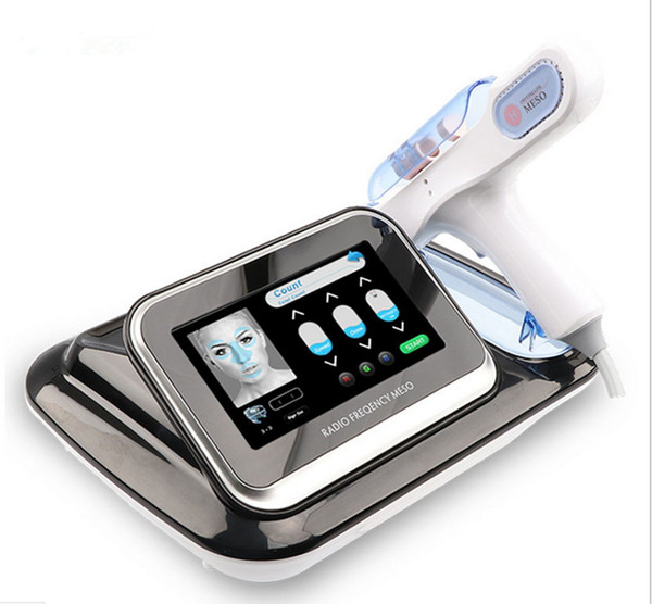 New arrival !!! vanadium titanium water meso nano chips no needle mesotherapy gun facial beauty machine