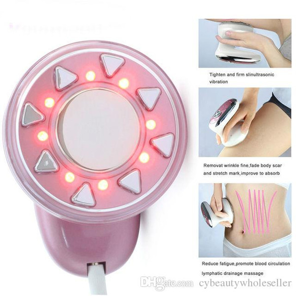 Ultrasonic Body Slimming Massage Machine Cavitation Fat Removal Photon Radio Frequency RF therapy for Body Weight Lose