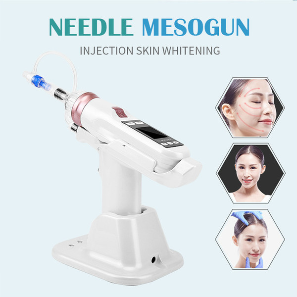 Portable Gun with a Needle for Mesotherapy Microneedle Therapy System Micro Needle Handheld Hyaluronic Acid Injection Face Beauty