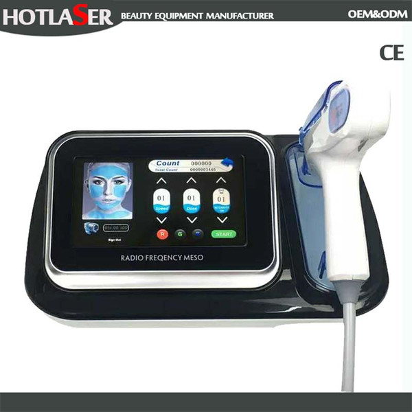 Great Portable Skin Care RF Photon No Needle Mesotherapy Gun Microneedle Water Inject Machine