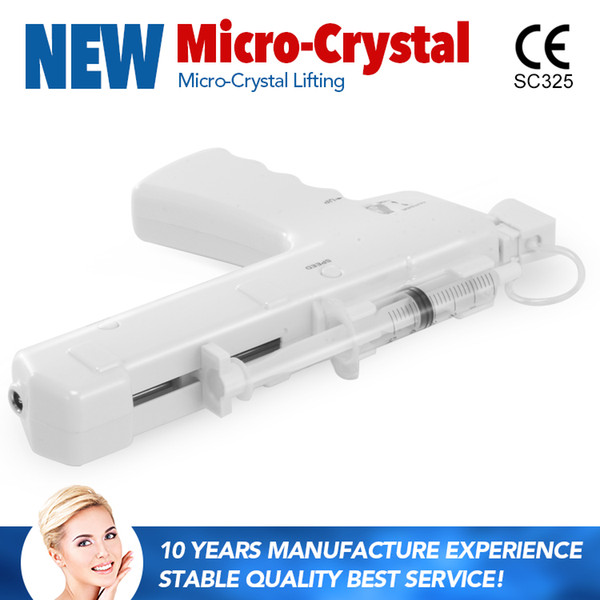 Portable new arrival negative pressure injection meso gun for skin rejuvenation anti-aging needle free injector metherapy gun