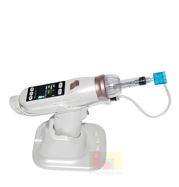 Portable EZ injection gun mesotherapy gun with negative pressure injection for anti wrinkles