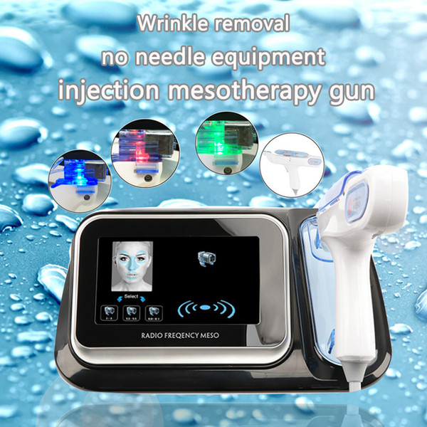 2019 Newest!!! Beauty Gun for Mesotherapy portable multi-needle facial lifting Vital Injector vacuum mesotherapy gun with