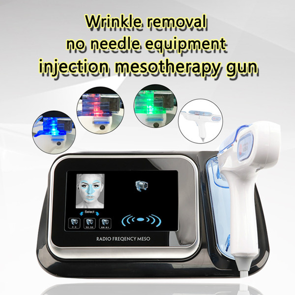 Portable Radio Frequency Facial Machine Injection Mesotherapy Gun Meso Therapy Gun Machine With Good Price Home Use DHL Free Shipping