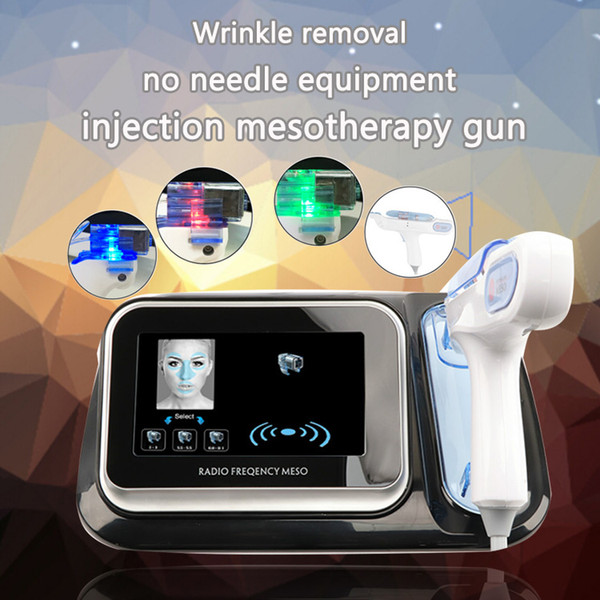 2019 Newest!!! Beauty Gun for Mesotherapy portable multi-needle facial lifting Vital Injector vacuum mesotherapy gun with