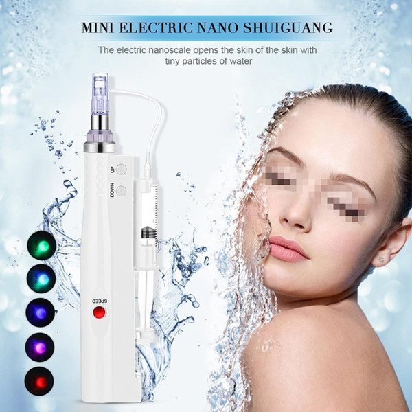 New High Quality!!! Mini Mesotherapy Meso Gun Derma Pen Microneedle Stamp Anti Aging Facial Skin Care Beauty Machine