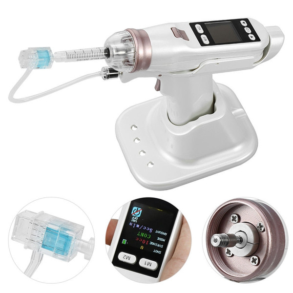 Newest Hydro Mesotherapy Gun High Pressure Injection EZ Needle Vacuum Meso Gun Therapy Skin Rejuvenation Wrinkle Remove