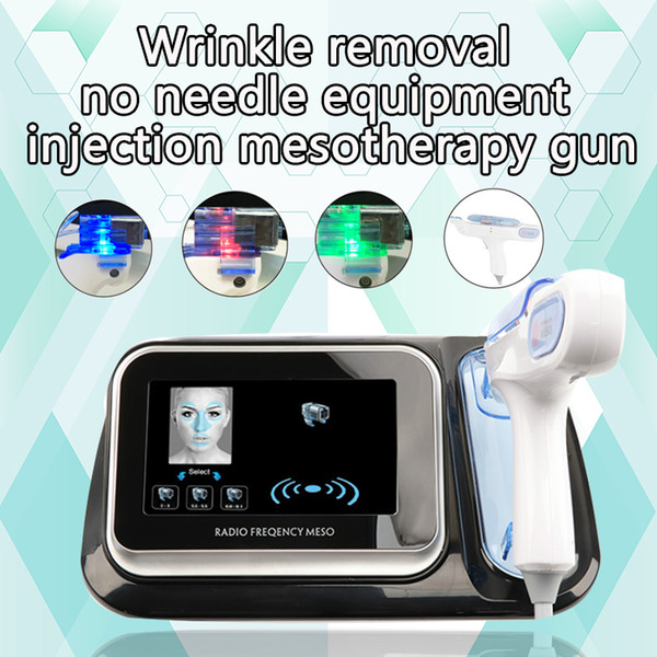 2019 New Arrival Water Mesotherapy Gun Radio Frequency RF Meso Facial Skin Beauty Device Injector CE/DHL