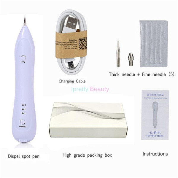 Mini Freckles Age Dark Spots Remover Skin Tags Warts Removal Pen Skin Plasma Treatment Electrical High Frequency Machine For Home Use