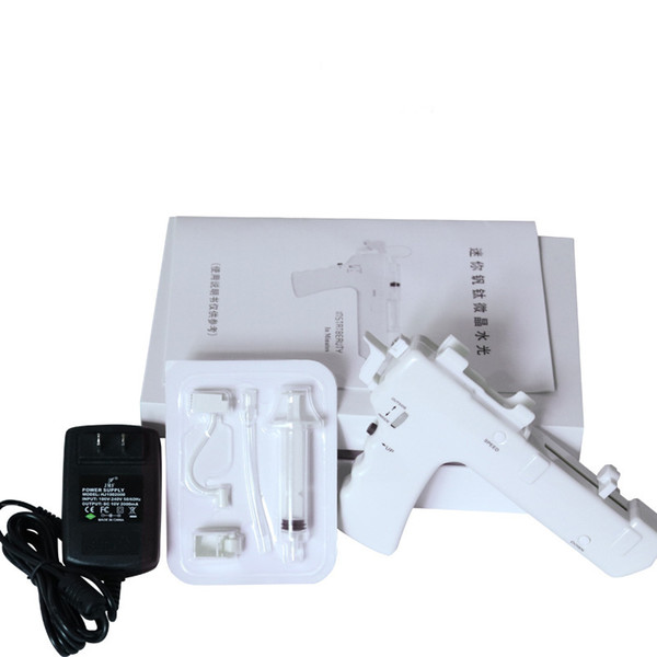 Professional Mesotherapy Gun Device Vanadium Titanium Water Hyaluronic Acid Injector Mesogun Anti Wrinkle Facial Beauty Equipment