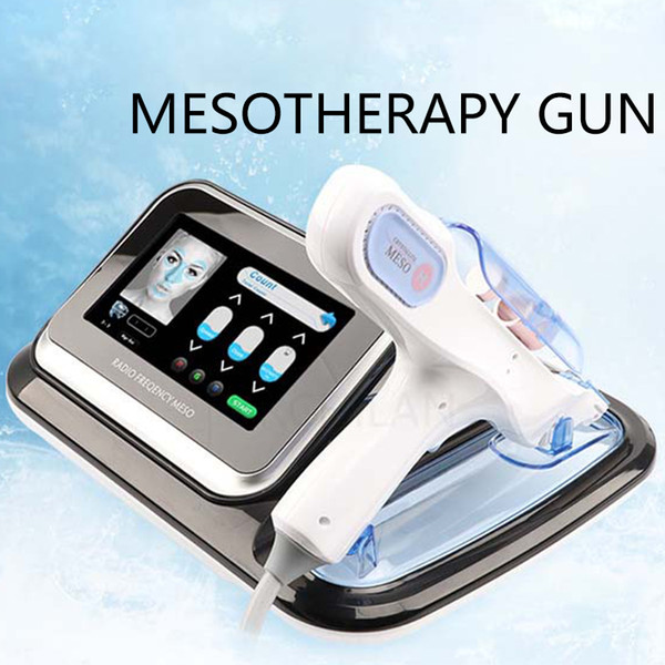 2019 Newest Radio Frequency Meso Gun Facial Skin Care Machine With LED Light Therapy Mesotherapy Gun