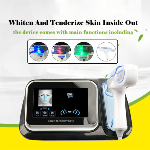 New arrival !!! Water Mesotherapy Gun Radio Frequency RF Meso Facial Skin Beauty Device Injecto CE DHL