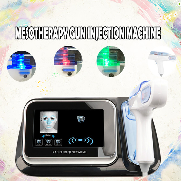 2019 Newest!!! Handheld Water Meso Gun Mesotherapy Gun Hyaluronic Acid Injection Mesogun Skin Care Beauty Machine Anti Aging Device