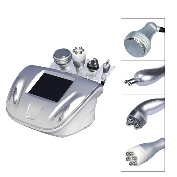 Portable beuty equipment RF equipment Ultrasonic 40K Cavitation Vacuum Multipolar bipolor RF body Slimming radio frequency