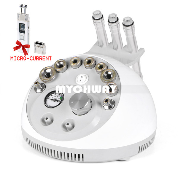 Hot Sale Dermabrasion Microdermabrasion Blackhead Removal Sprayer Skin Care Beauty Machine With A Free Gift Micro-current Or BIO Therapy