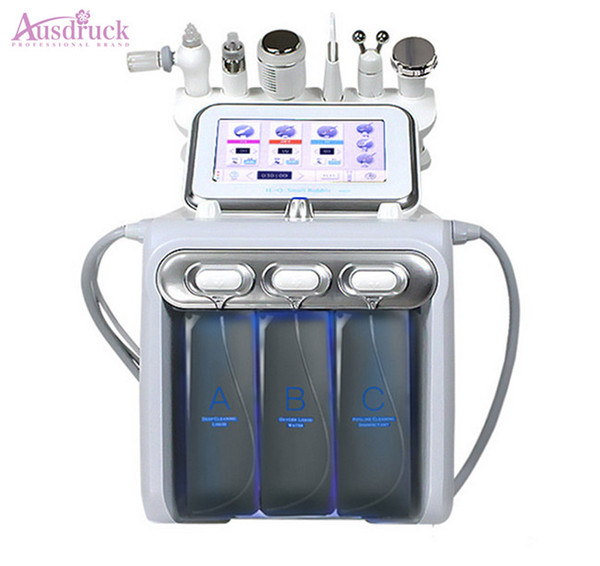 6in1 H2-O2 Bubble Hydro-Dermabrasion Equipment Aqua Peel Water Oxygen Jet Peel