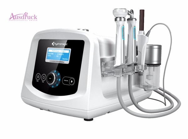 2018New hydro aqua peeling microdermabrasion beauty salon equipment with electroporation cryo cooling heating function