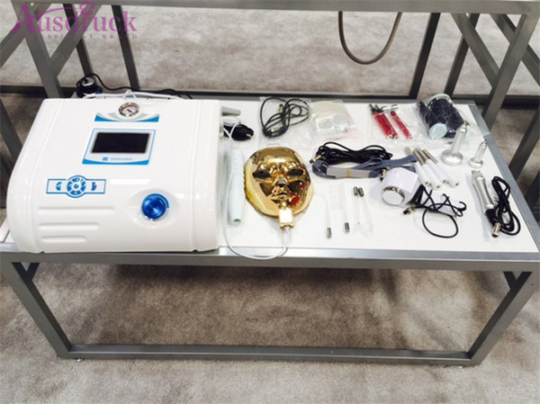 USA stock demo sample 11in1 Diamond Microdermabrasion dermabrasion Peeling Ultrasound Scrubber Photon Skin Rejuvenation Cavitation slimming