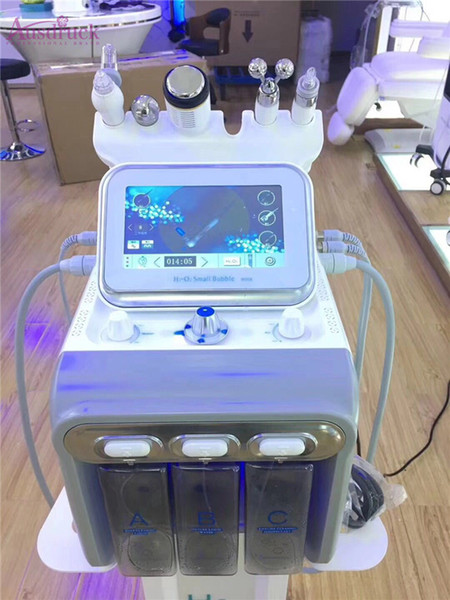 New arrival 6 in 1 Aqua Peel With Hydrogen facial anti-aging H2-O2 Spa Machine