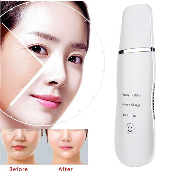 Tamax SC003 24Khz Ultrasonic Ion Skin Scrubber Rechargable Facial Peels Beauty Device Blackhead Removal Exfoliator Face Lift Beauty Device