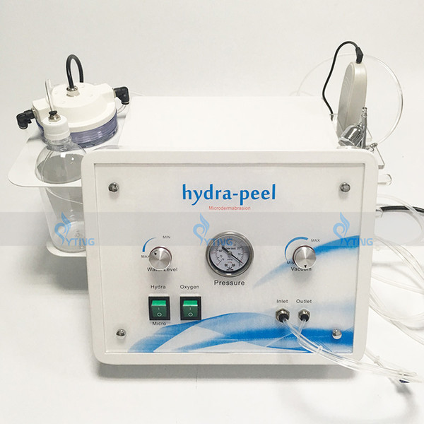 4 in 1 Oxygen jet water hydro dermabrasion diamond skin peeling hydra facial machine