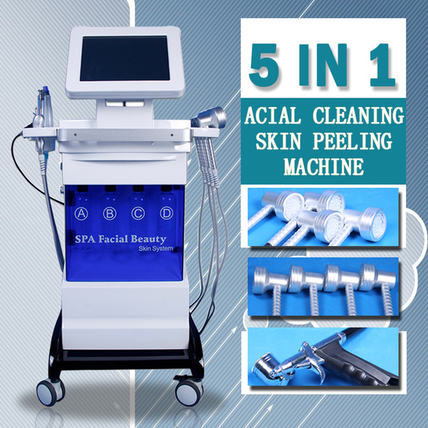 2019 Hydrafacial hydro microdermabrasion ultrasonic skin care rejuvenation beauty equipment BIO RF lifting dermabrasion diamond skin peeling