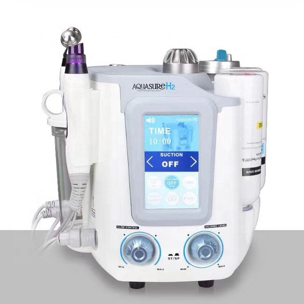 Portable 3 in 1 Hydro Microdermabrasion Hydra Facial Deep Cleaning BIO Microcurrent Face Lift Skin Tightening Treatment Spa Beauty Machine