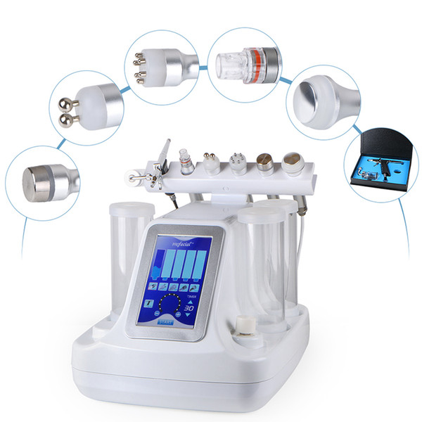 2019 HOT ! Hydra Dermabrasion RF Bio-lifting Spa Facial Machine / Aqua Facial cleaningl Machine /Water Peeling Dermabrasion