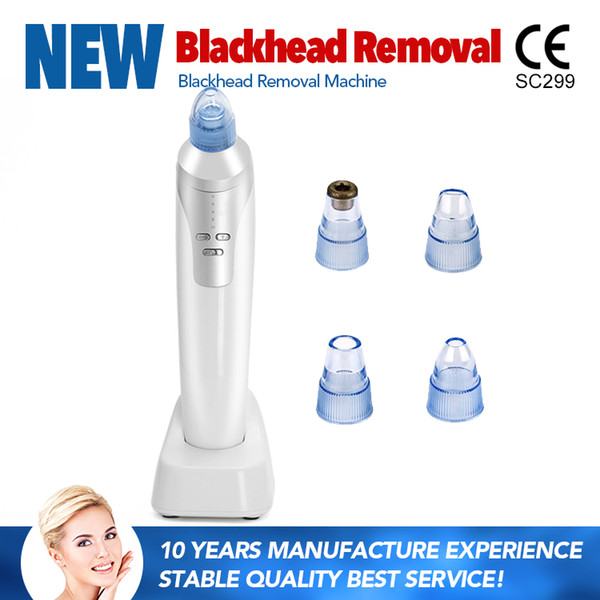 Portable Microdermabrasion Vaccum Suction Blackhead Remover Machine Acne Removal Pore Cleanser USB Rechargeable