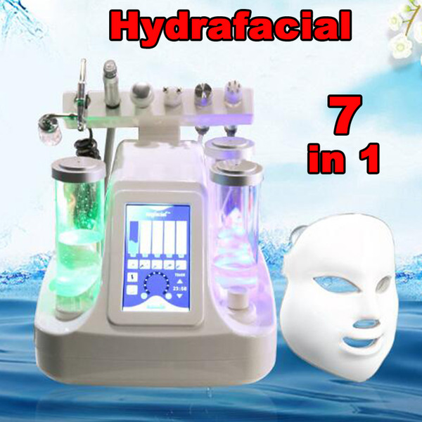 2019 Professional Microdermabrasion Hydro Facial Machine Hydra Dermabrasion Face Deep Cleaner Skin Care Multifunctional Facial Spa Equipment