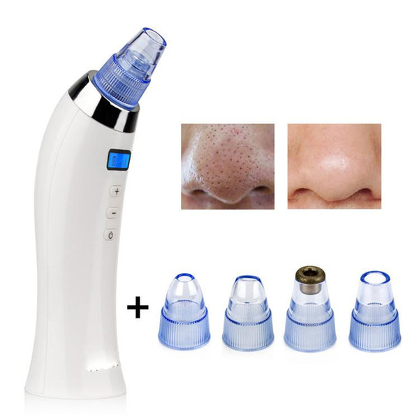 Diamond Microdermabrasion Pore Vacuum Blackhead Removal tool Face Clean peeling 4 pore replacement beauty machine home use