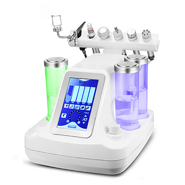 7 in 1 cold hammer hydro microdermabrasion water 6 in 1 SPA facial skin pore cleaning machine