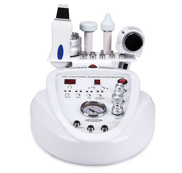 Portable beauty equipment 5 in 1 dermabrasion diamond microdermabrasion peeling machine facial peel portable Blackhead absorption skin care