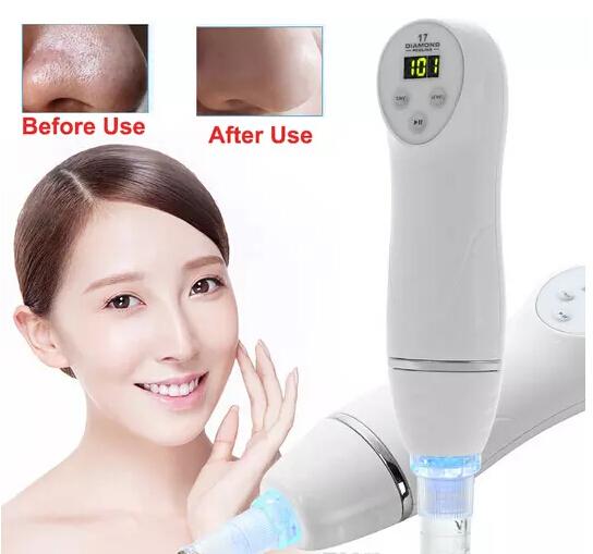 New arrival style 100V-240V Microdermabrasion Machine Blackhead Removal Skin Peel Diamond Dermabrasion Facial Massage free shipping