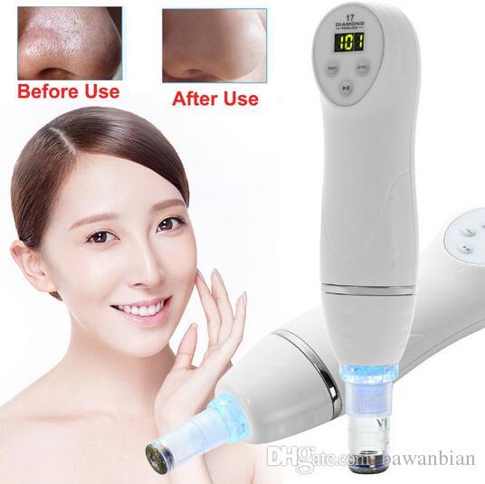 Wholesale New style 100V-240V Microdermabrasion Machine Blackhead Removal Skin Peel Diamond Dermabrasion Facial Massage free shipping