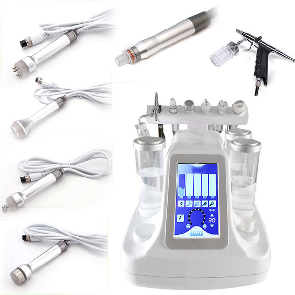 2018 HOT & New arrival Hydra Facial Water Oxygen Dermabrasion RF Bio Ultrasonic Beauty Machine