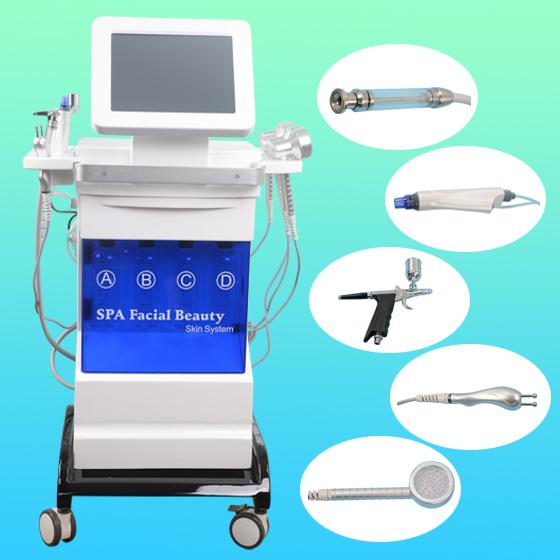 hydrafacial Hydro microdermabrasion ultrasonic skin care rejuvenation beauty equipmnent BIO RF lifting dermabrasion diamond skin peeling