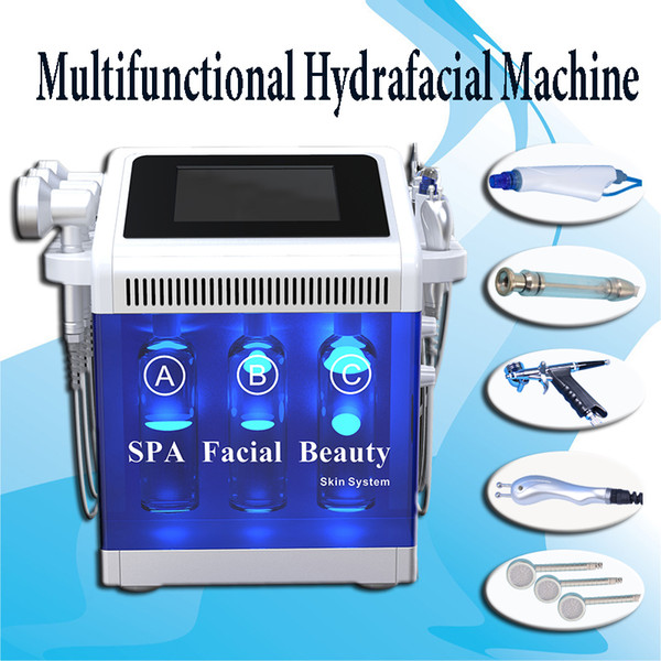 water peeling dermabrasion BIO face lifting hydrafacial dermabrasion cold hammer beauty device 12.1 inch color touch screen