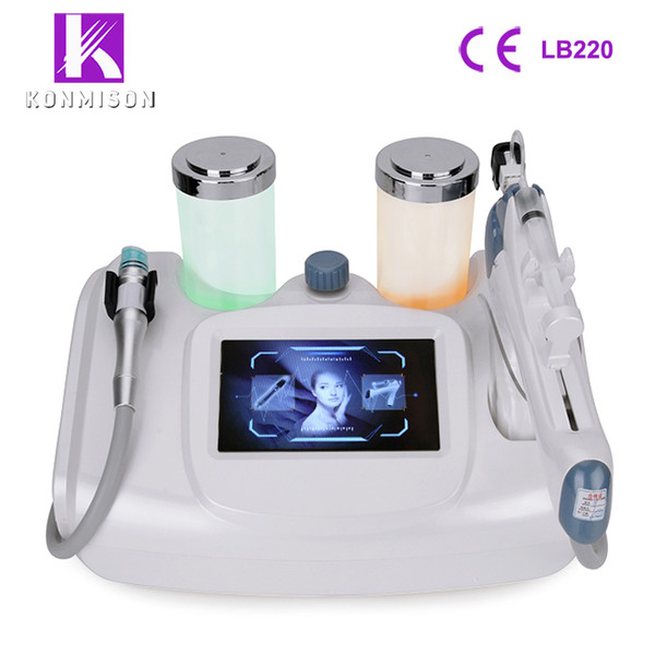 New Arrival 2 In 1 Hydrafacial Machine RF Needle Mesotherapy For Skin Care Water Jet Peel Facial Meso Gun